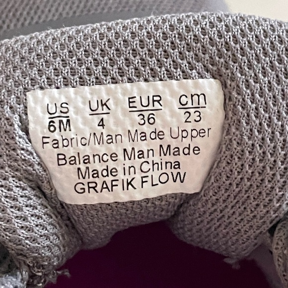 Ryka Women Grafik Flow Grey Sneaker Tennis Shoe Size 6 New Balance Insole - Picture 3 of 8